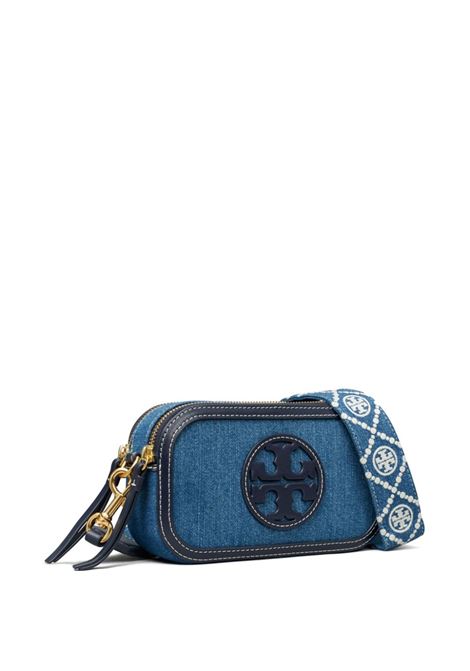 Borsa a tracolla Miller mini in denim blu Tory Burch - donna TORY BURCH | 158637426